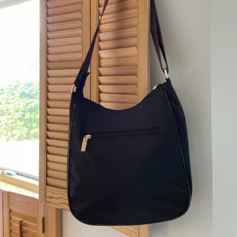 NWT Bosisio Parini Black Italy Design Shoulder/Crossbody Bag Purse Handbag - Picture 4 of 15